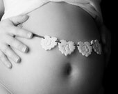 BABY maternity Newborn girl boy nursery keepsake sash photography prop with hand dyed 100% silk