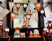 Halloween Pumpkin Birthday Printable Party - DIY