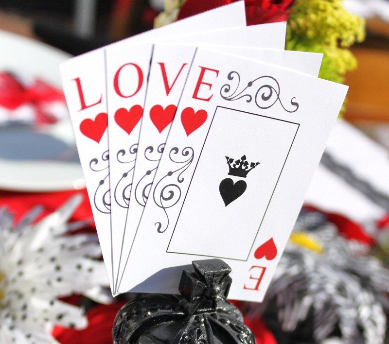 Queen of Hearts Valentine Printable Party Pack - DIY Il_570xn
