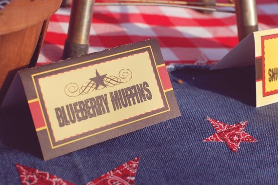 Rustic BBQ Barbecue Printable Party as seen on Amy Atlas Il_570xn