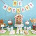Gingerbread Birthday Party Pack - DIY Printable