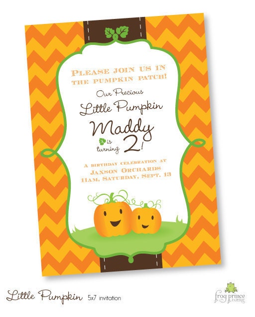 Our Lil' Little Pumpkin Patch Custom Birthday Pack - DIY Printable as seen on Hostess Blog