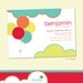 Balloon Whimsy Custom Birthday Party - DIY Printable