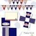 Soccer - Preppy Style Custom Printable Party