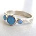 Engagement Ring -opal ring silver ring - Recycled silver sterling ring Made to order