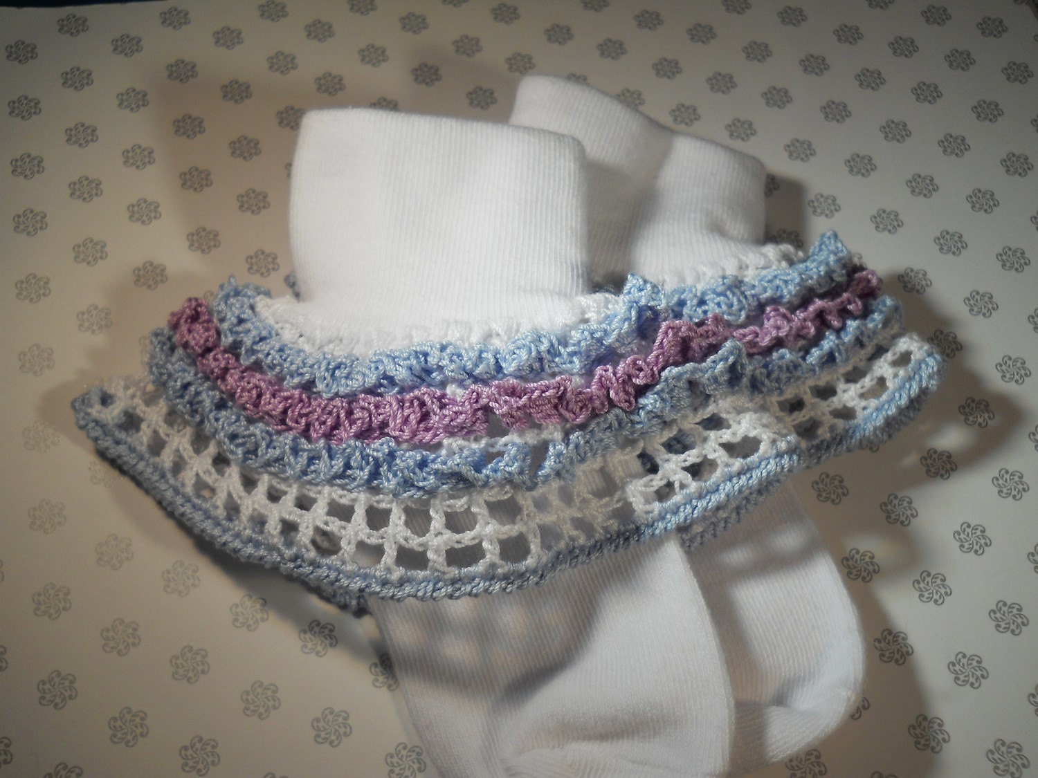 Children's embellished socks