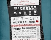 Modern Poker Birthday Party or Baby / Bridal Shower Invitation by Tipsy Graphics. Lucky in Love Il_170x135
