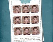 Name that MUSTACHE - Stache Bash PARTY GAME Customized with Your Funny Photo(s) - Celebrate Mustaches and Lip Sweaters by Tipsy Graphics Il_170x135