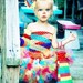 Clown Costume Petti Tutu set plus legwarmers and bow