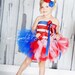 Triple Flower Headband - custom colors to match your tutu dress