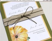 Elegant, Beautiful Yellow and Orange Bloom