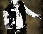 Han Solo from Star Wars Pop Art Print 8 x 10