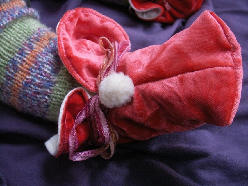 Baby Booties One of a Kind made of salvaged materials Il_170x135