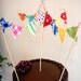 Cake Bunting Circus Tent on Bakers Twine