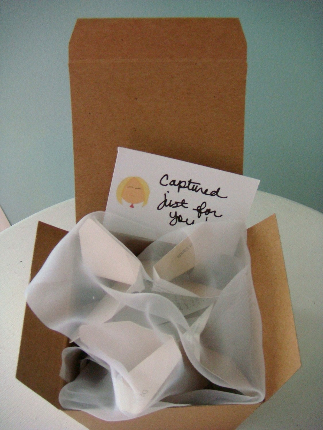Origami Butterflies in Shades of Orange