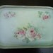 Antique Art Nouveau Pin Tray with Roses