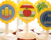 Back To School Party PRINTABLE Party Circles by Love The Day