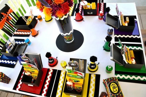 Crayon Party PRINTABLE DIY Birthday Full Collection by Love The Day Il_570xn