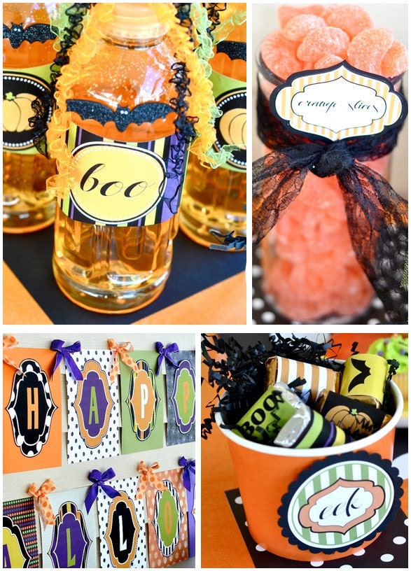 Halloween PRINTABLE PARTY Full Collection by Love The Day