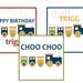 Train Birthday Party PRINTABLE Yard Signs by Love The Day