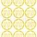 Yellow Sunshine Birthday PRINTABLE Party Favors (INSTANT DOWNLOAD) from Love The Day