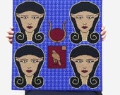 Egyptian Cross Stitch Kit Hathor Mythology