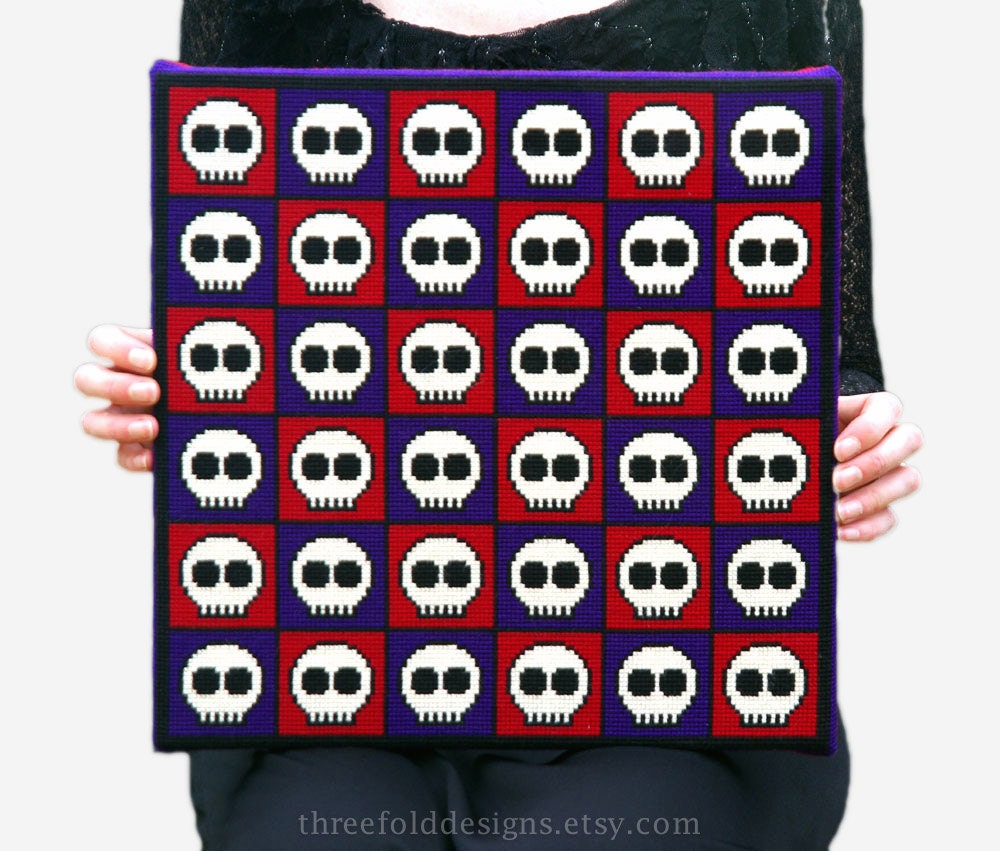 Skulls Cross Stitch Kit