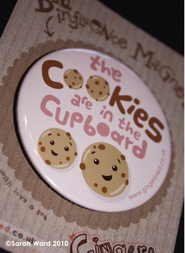 cookies in the cupboard magnet