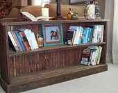 under window bookcase