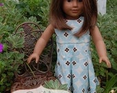 INSTANT DOWNLOAD- Gia Pleated Doll Dress PDF Sewing Pattern and Tutorial