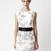 Custom listing for Julie - black and white toile Ivy Dress