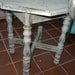 Vintage Shabby Chic Octagon Side Table