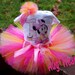 Custom Birthday Baby Minnie Mouse tutu 12m 18m 24m 2t 3t 4t 5t