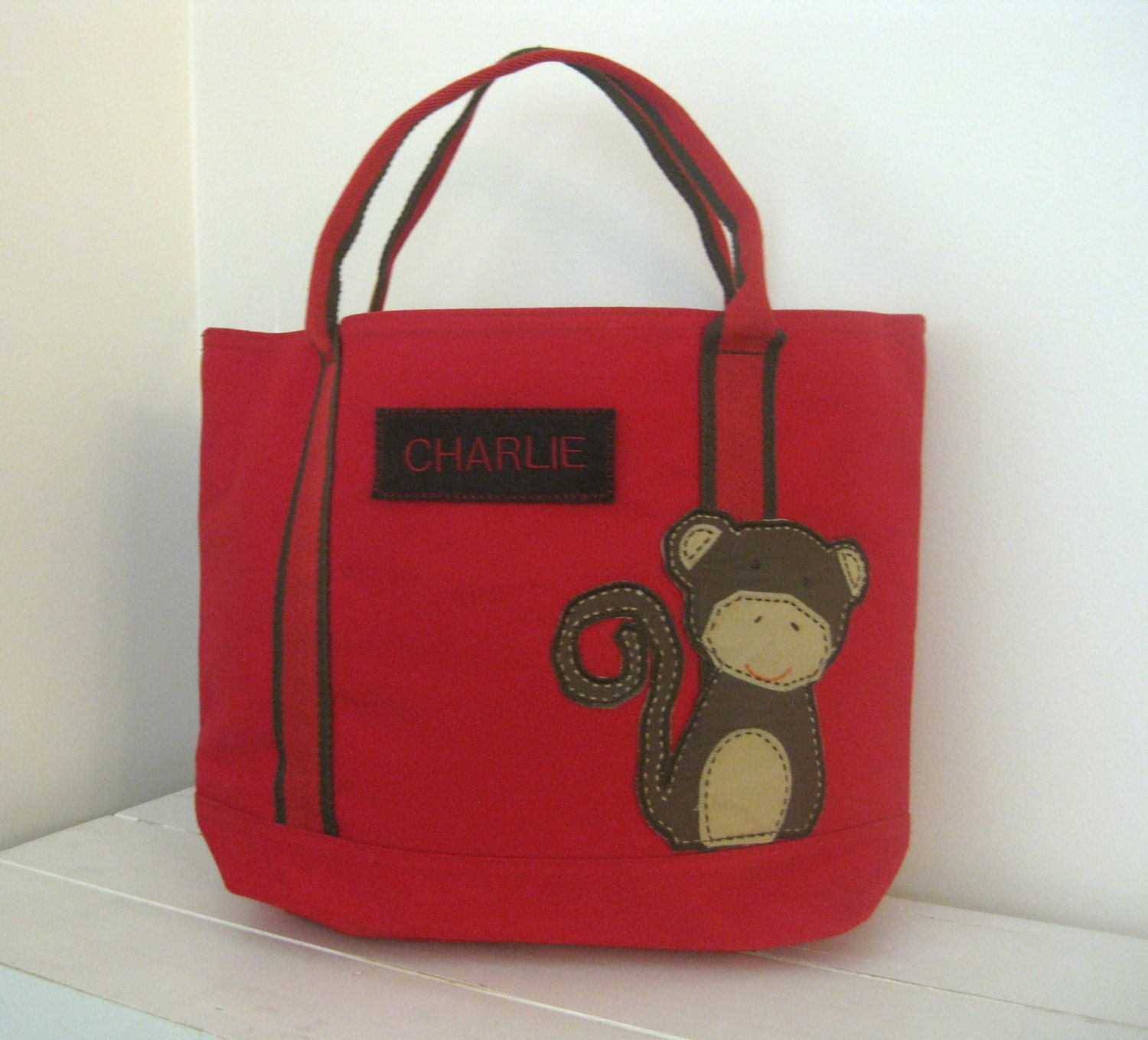 Kids Beach Tote, Pottery Barn:  Monkey