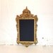 Vintage Frame Chalkboard Gold Ornate Framed Chalk Board Memo Board