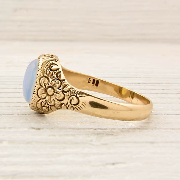 Antique Gold Victorian Opal Ring