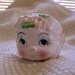 Vintage Piggy Bank Coin China Coin Bank Small Baby Girl