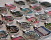 Custom Her Hero Lucite  Pendants