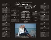 Wedding Seating Chart Digital File