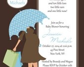 Boy Baby Shower Invitation