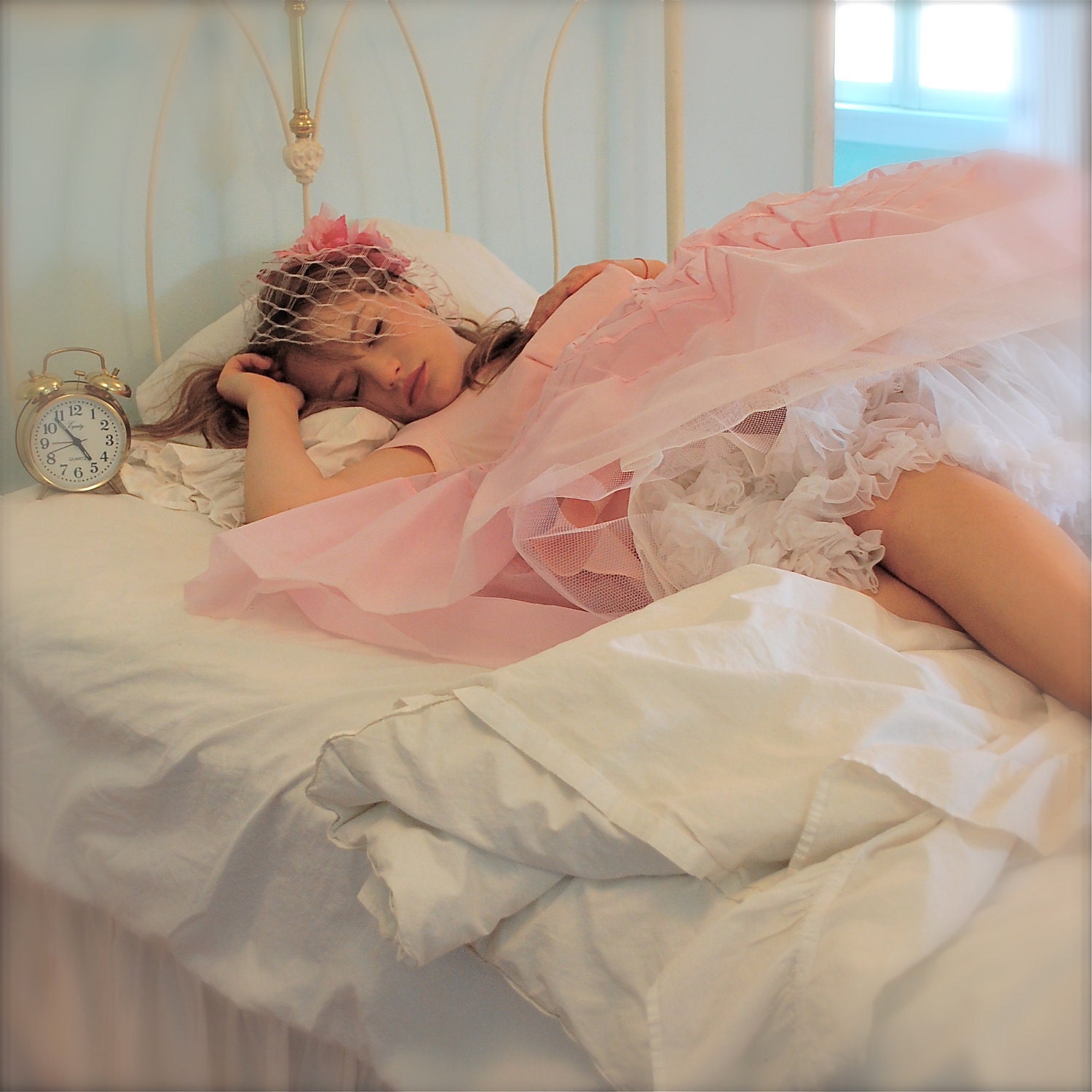 Vintage 1950s Prom Dress - Pink Cocktail Dress - Bridesmaid Dress - 50s Party Dress