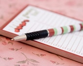 Cherry Grocery List - Magnetic Notepad and Pen Set