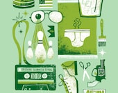 Big Lebowski "What do you do for Recreation" Print