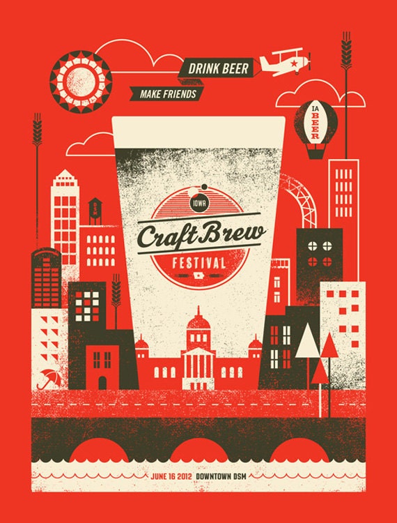 2012 Craft Brew Festival Poster