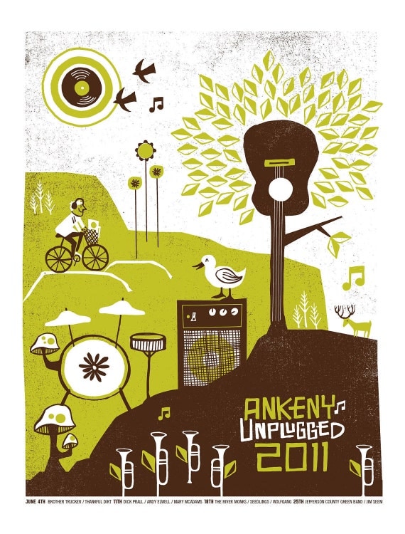 2011 Ankeny Unplugged Poster