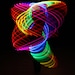 Rechargeable Double Rainbow LED Hula Hoop (2 Circuits)