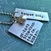 OH BABY...Hand Stamped New Baby Stats Necklace