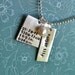 OH BABY...Hand Stamped New Baby Stats Necklace