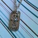 NEW-Sing and make MUSIC to the LORD...hand stamped note necklace...