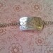 NEW-MY LIFE...Free Style Collection-Hand Stamped Bracelet Men or Women